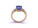 18ct Yellow Gold Tanzanite Ring