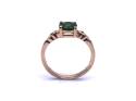 9ct Yellow Gold Chrome Diopside Ring