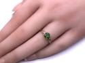 9ct Yellow Gold Chrome Diopside Ring