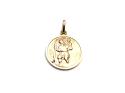 9ct Yellow Gold St Christopher Pendant