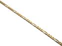 9ct Yellow Gold Figaro Bracelet