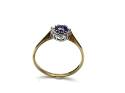 9ct Amethyst & Diamond Cluster Ring