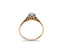 18ct Yellow Gold Diamond Solitaire Ring