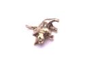 9ct Yellow Gold Pig Charm