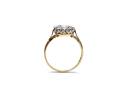 18ct Yellow Gold Diamond Cluster Ring