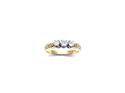 18ct Yellow Gold Diamond 3 Stone Ring