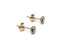 9ct Yellow Gold Laboratory Grown Diamond Earrings