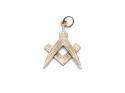 9ct Yellow Gold Masonic Pendant