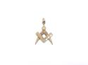 9ct Yellow Gold Masonic Pendant