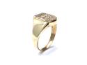 9ct Yellow Gold 3 Lions Ring