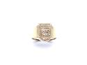 9ct Yellow Gold 3 Lions Ring