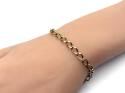 9ct Yellow Gold Curb Bracelet 8 inch