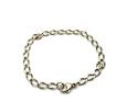 9ct Yellow Gold Curb Bracelet 8 inch