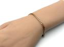 9ct Yellow Gold Curb Bracelet 7 1/2 inc