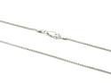 9ct White Gold Spiga Chain 18 inch