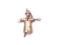 9ct Yellow Gold Scarecrow Charm