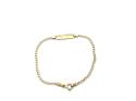 9ct Yellow Gold Baby ID Bracelet 6 inch