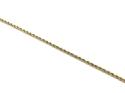 9ct Yellow Gold Rope Bracelet 7 3/4