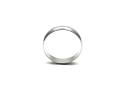 9ct White Gold Plain Wedding Ring