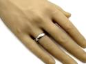 9ct White Gold Plain Wedding Ring