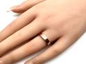 9ct Rose Gold Plain Wedding Ring