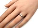 18ct White Gold Plain Wedding Ring