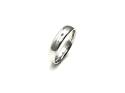 18ct White Gold Plain Wedding Ring