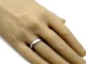 18ct White Gold Plain Wedding Ring