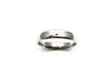 18ct White Gold Plain Wedding Ring