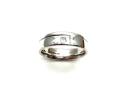 9ct White Gold Diamond Wedding Band 6mm