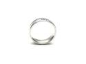 9ct White Gold Diamond Wedding Band 6mm