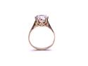 9ct Yellow Gold CZ Solitaire Ring