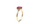 9ct Yellow Gold Ruby Solitaire Ring