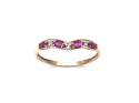 9ct Ruby & Diamond Eternity Ring