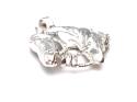 Silver Horses Head Pendant 35 x 40mm