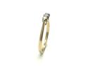 9ct Yellow Gold Diamond 3 Stone Ring