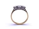 18ct Yellow Gold Diamond 3 Stone Ring