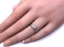 Platinum Diamond 3 Stone Ring