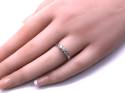 Platinum Diamond 3 Stone Ring