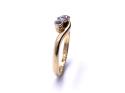 18ct Yellow Gold Diamond 3 Stone Ring