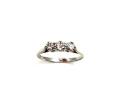 9ct Diamond 3 Stone Ring 0.33ct