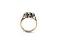 9ct Yellow Gold Diamond 3 Stone Ring