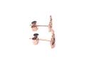 9ct Yellow Gold Crown Stud Earrings