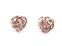 9ct Yellow Gold Knot Stud Earrings