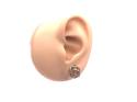 9ct Yellow Gold Knot Stud Earrings