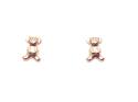 9ct Yellow Gold Teddy Stud Earrings