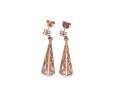 9ct Yellow Gold Drop Stud Earrings