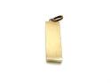 9ct Yellow Gold Ingot Pendant