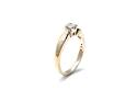 9ct Yellow Gold Diamond Solitaire Ring