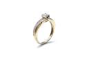 9ct Yellow Gold Diamond Solitaire Ring